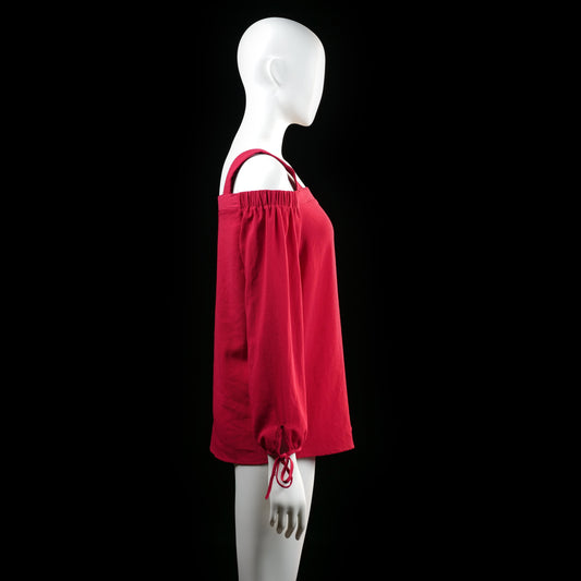 Ovs - blouse - Red - (Storlek: 38)