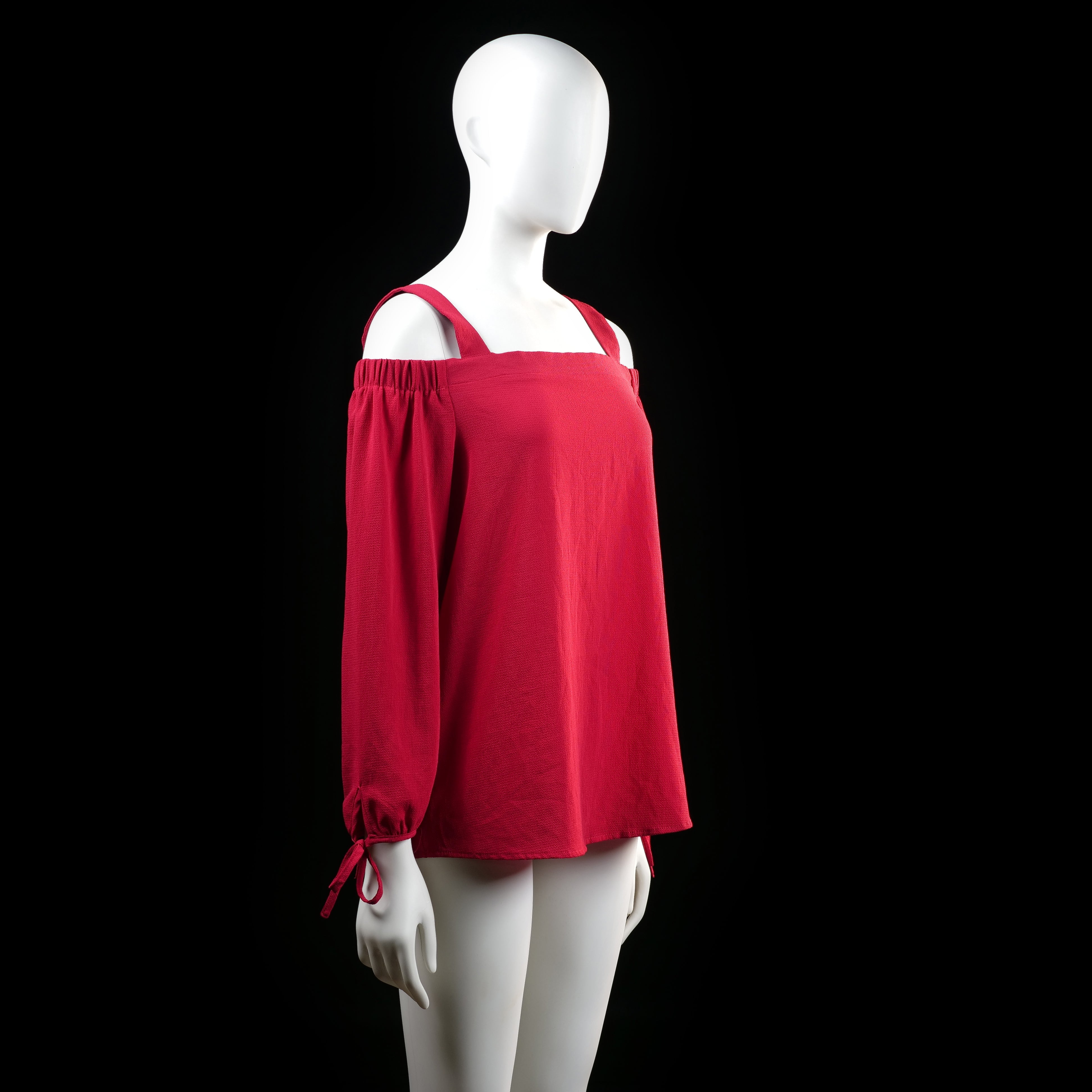 Ovs - blouse - Red - (Storlek: 38)