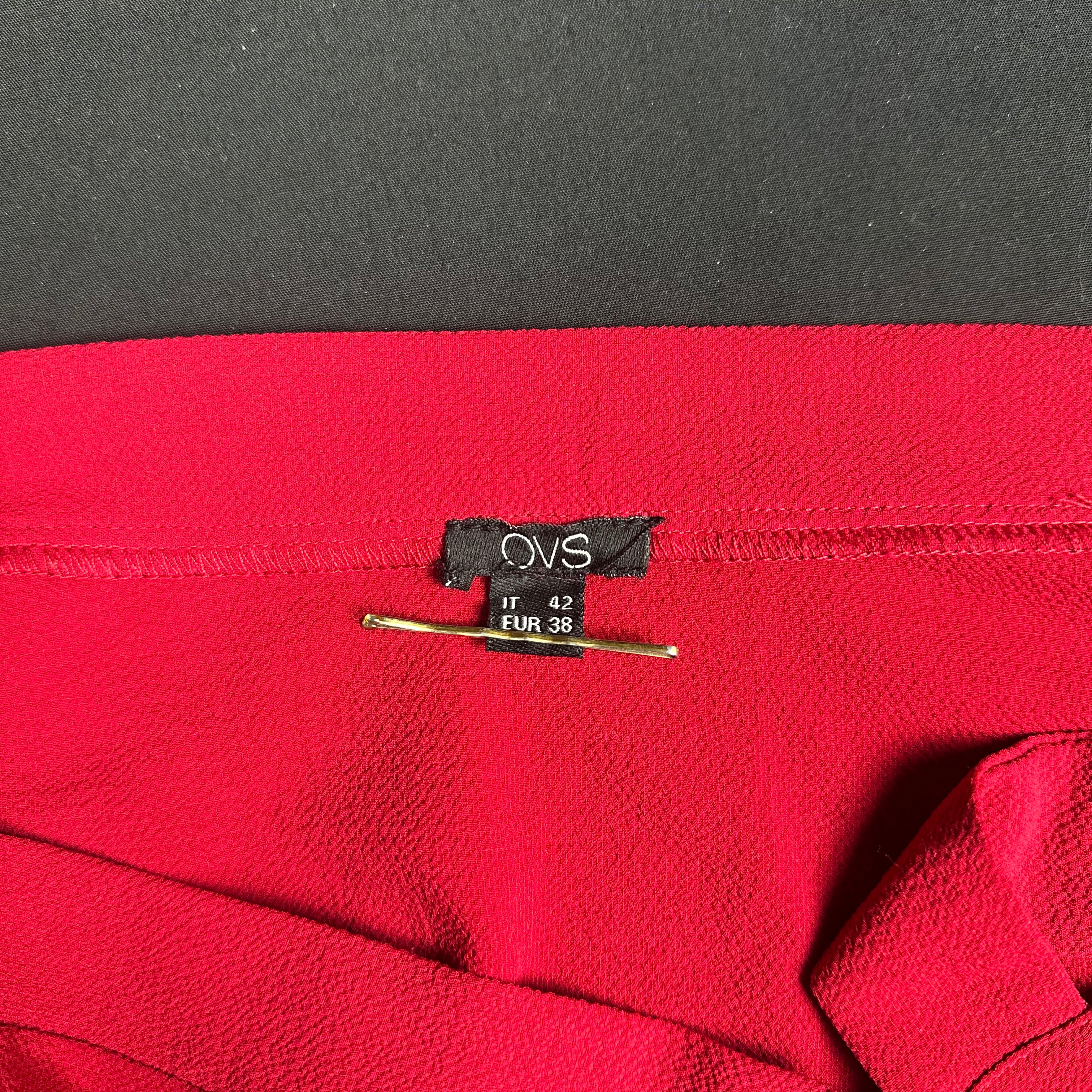 Ovs - blouse - Red - (Storlek: 38)