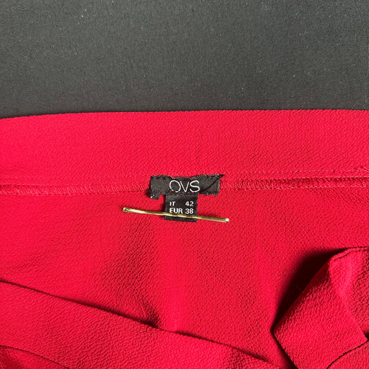 Ovs - blouse - Red - (Storlek: 38)