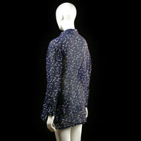 shirt - Navy, White - (Storlek: 36)