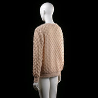 Shein - sweater - Beige - (Storlek: M)