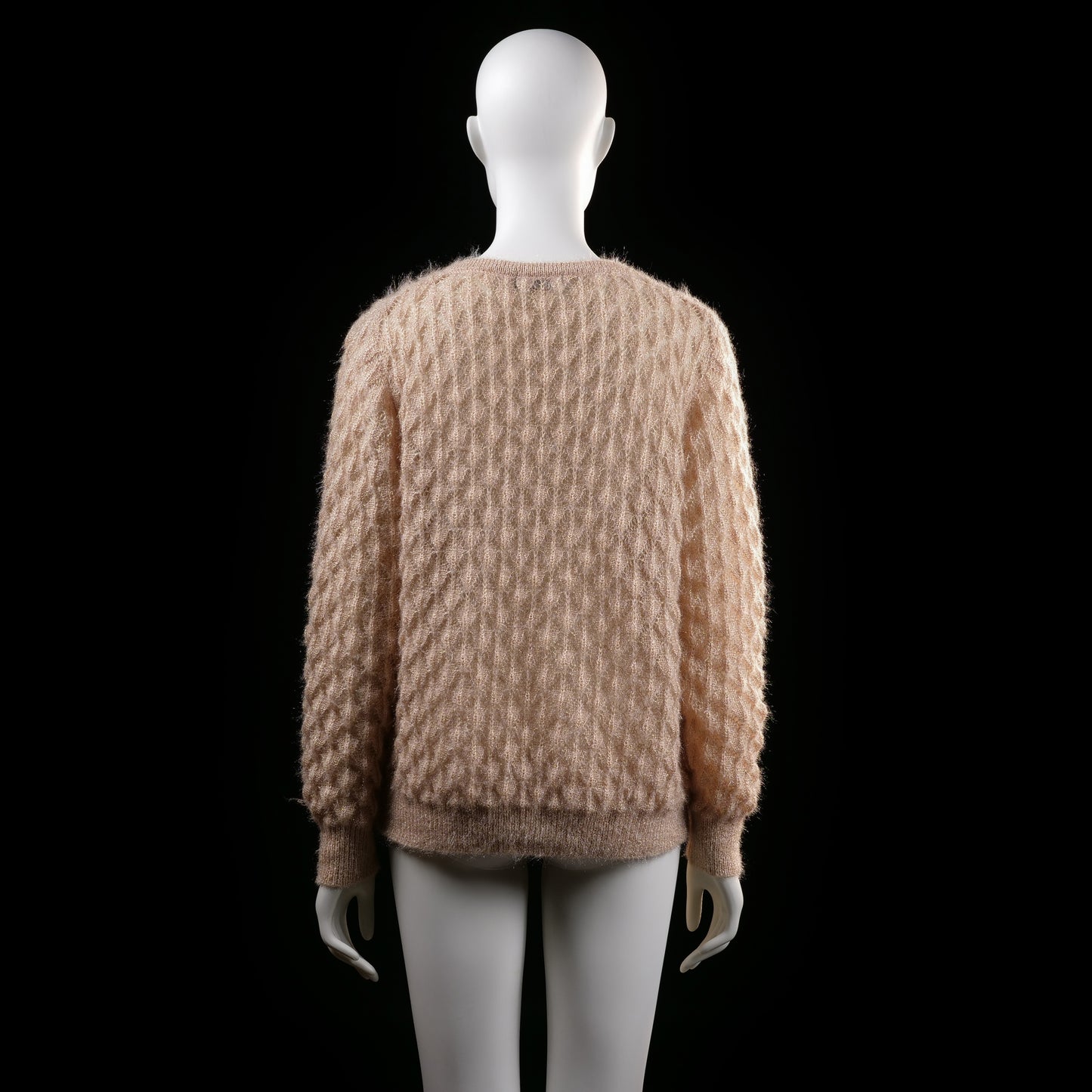 Shein - sweater - Beige - (Storlek: M)