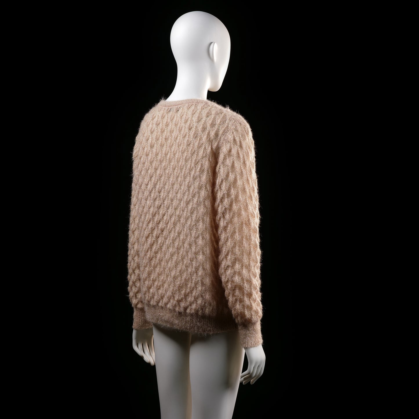 Shein - sweater - Beige - (Storlek: M)