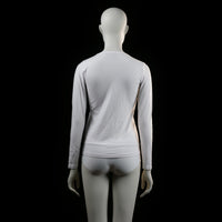 Basic You - long-sleeve top - White - (Storlek: S)