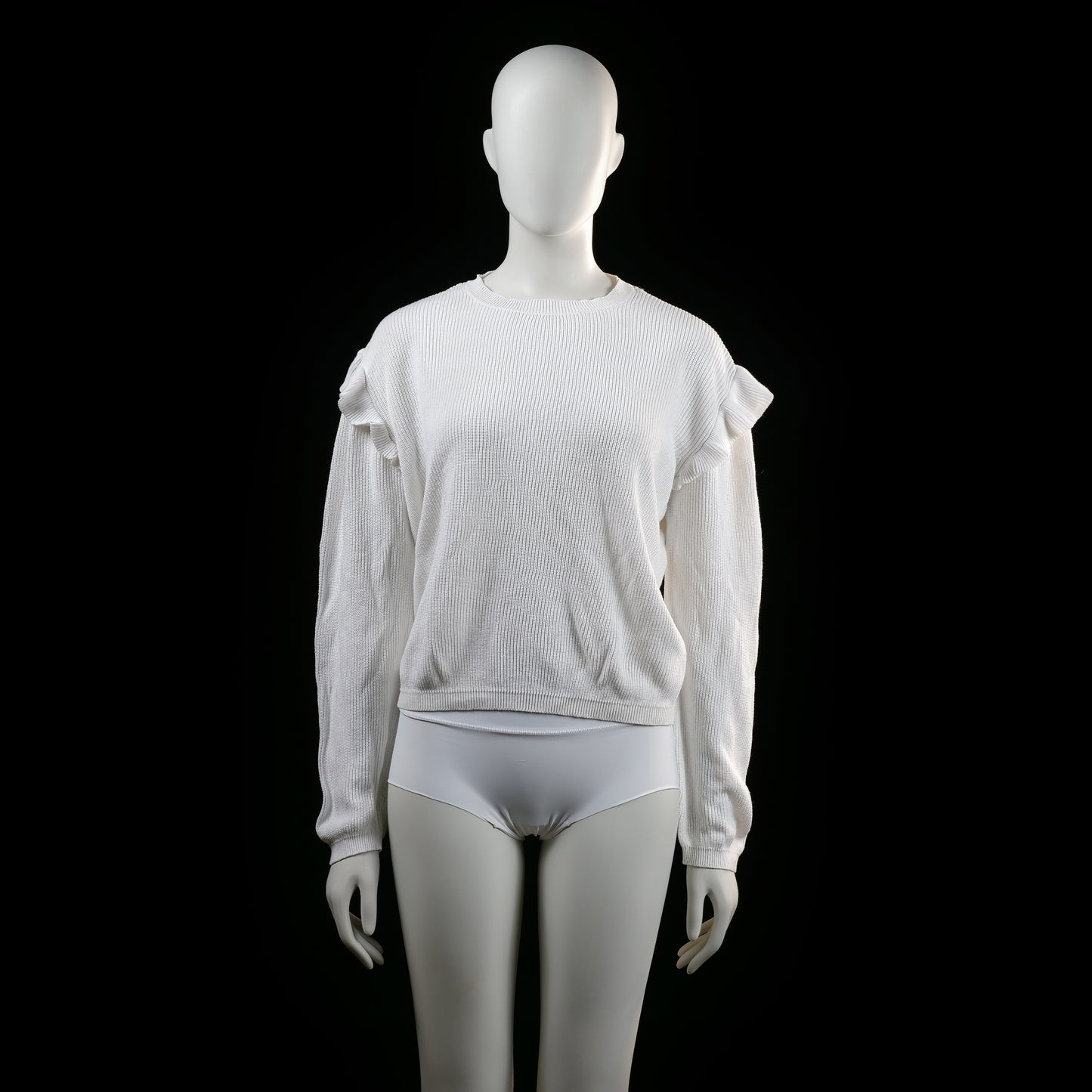 Mng - sweater - White - (Storlek: 164)