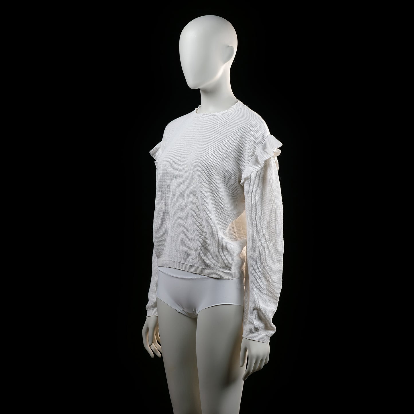 Mng - sweater - White - (Storlek: 164)