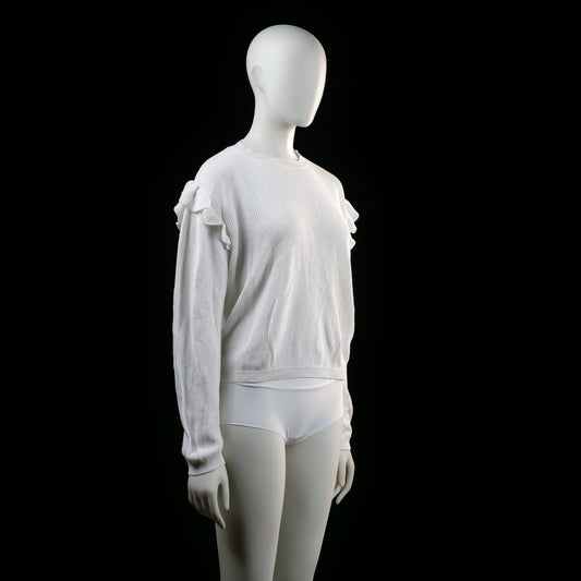 Mng - sweater - White - (Storlek: 164)