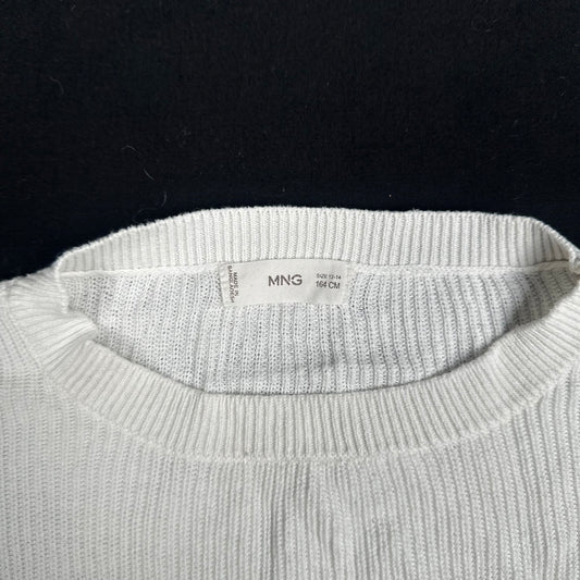 Mng - sweater - White - (Storlek: 164)