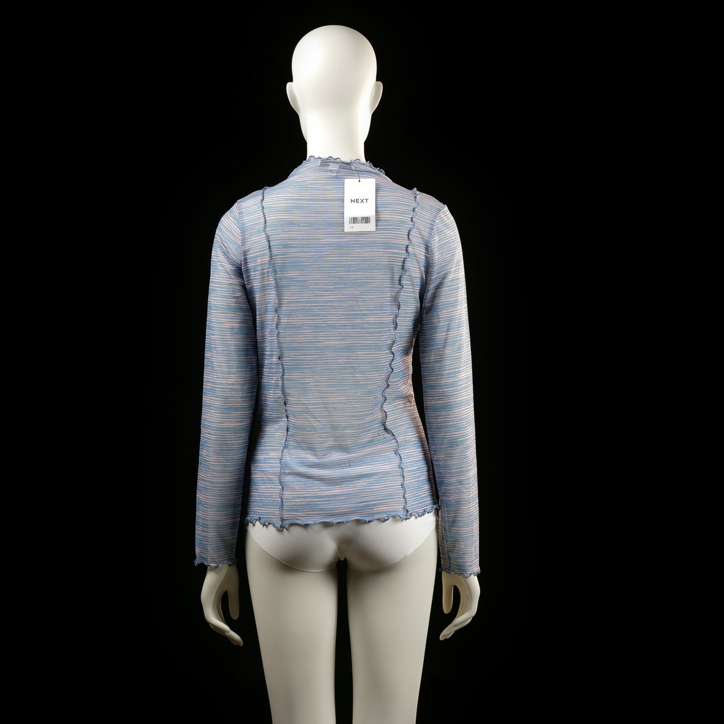 Next - long-sleeve top - MULTICOLORED - (Storlek: 42) - (NEW)