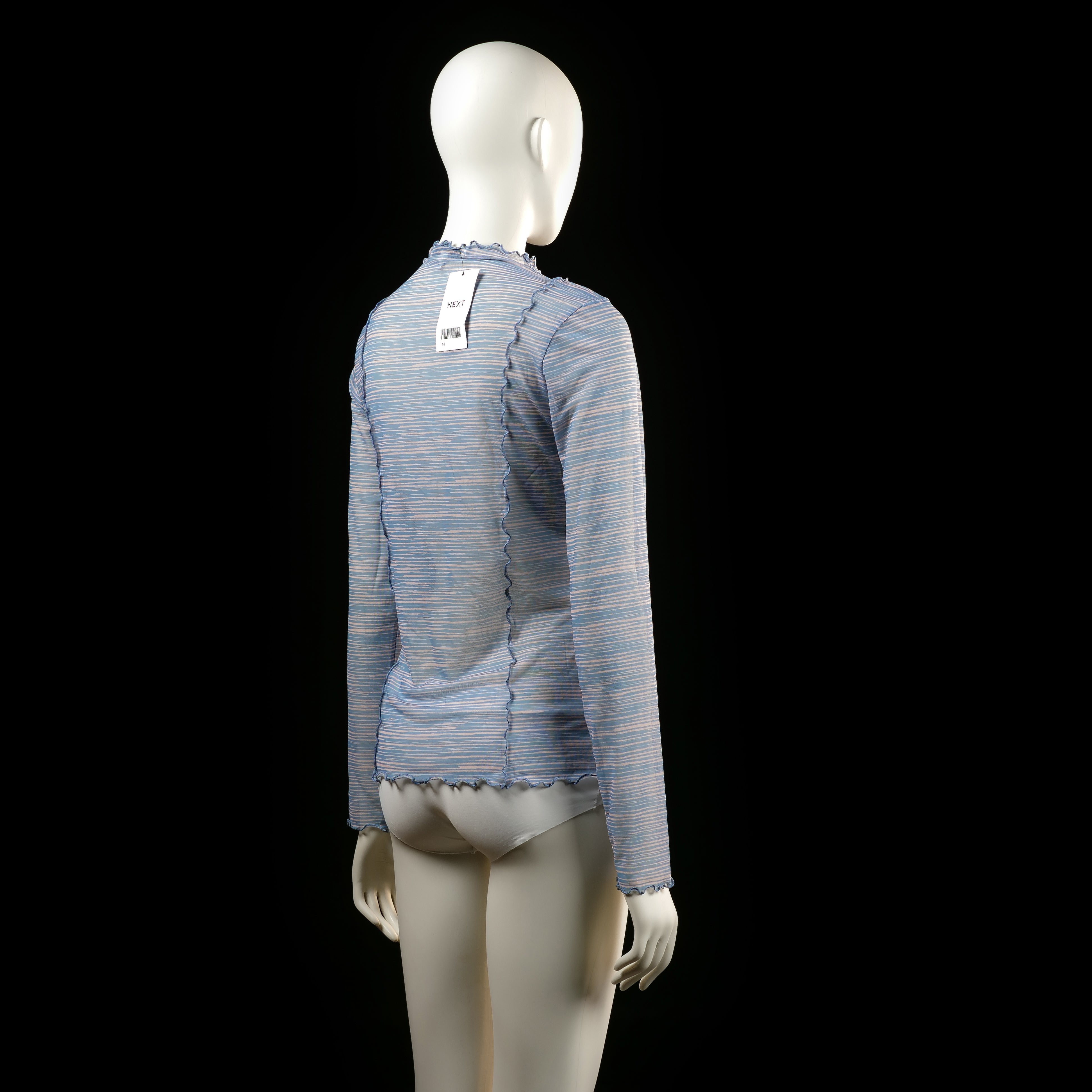 Next - long-sleeve top - MULTICOLORED - (Storlek: 42) - (NEW)