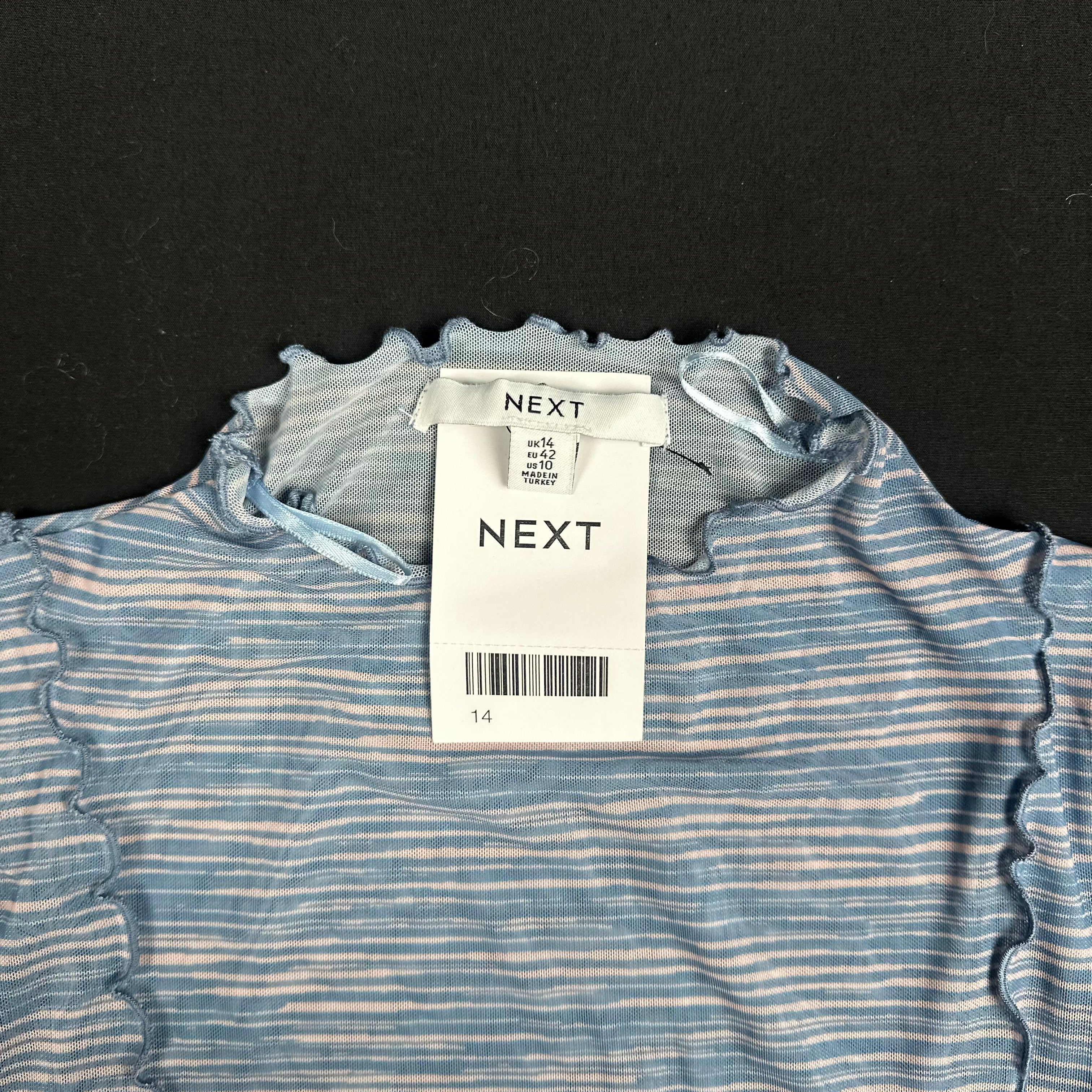 Next - long-sleeve top - MULTICOLORED - (Storlek: 42) - (NEW)