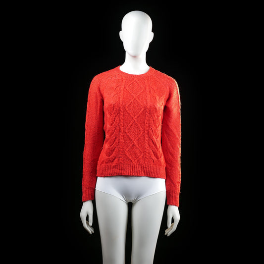 H&M - sweater - Red - (Storlek: S)