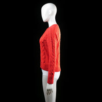 H&M - sweater - Red - (Storlek: S)