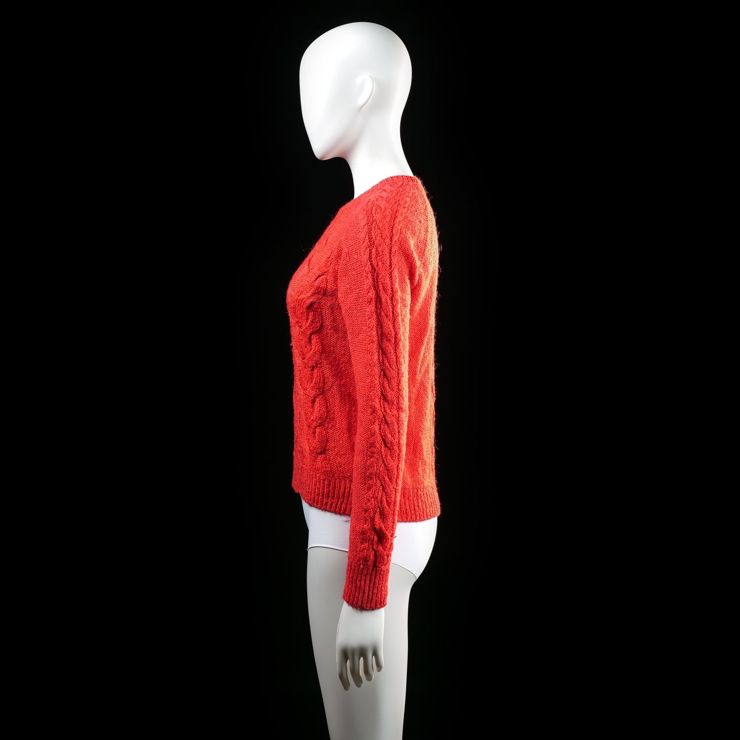 H&M - sweater - Red - (Storlek: S)