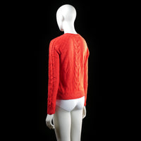 H&M - sweater - Red - (Storlek: S)