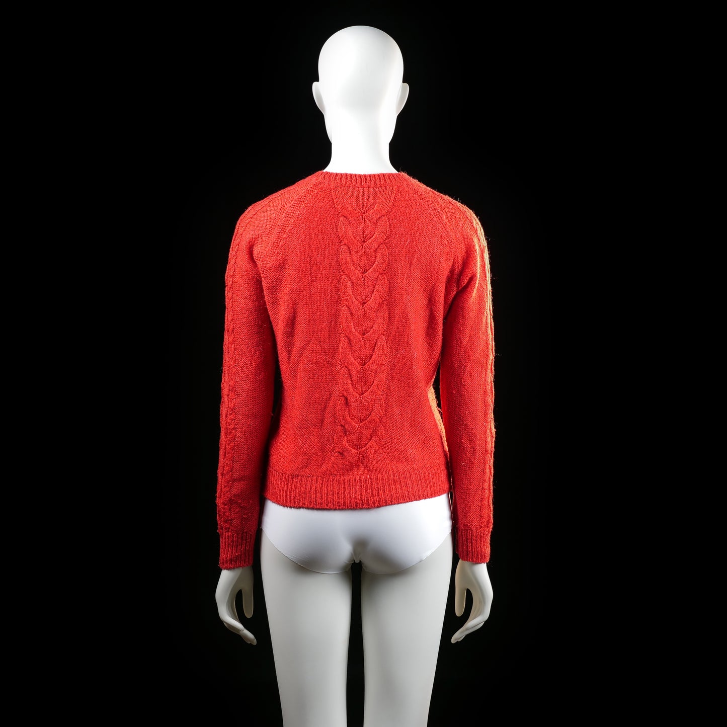 H&M - sweater - Red - (Storlek: S)