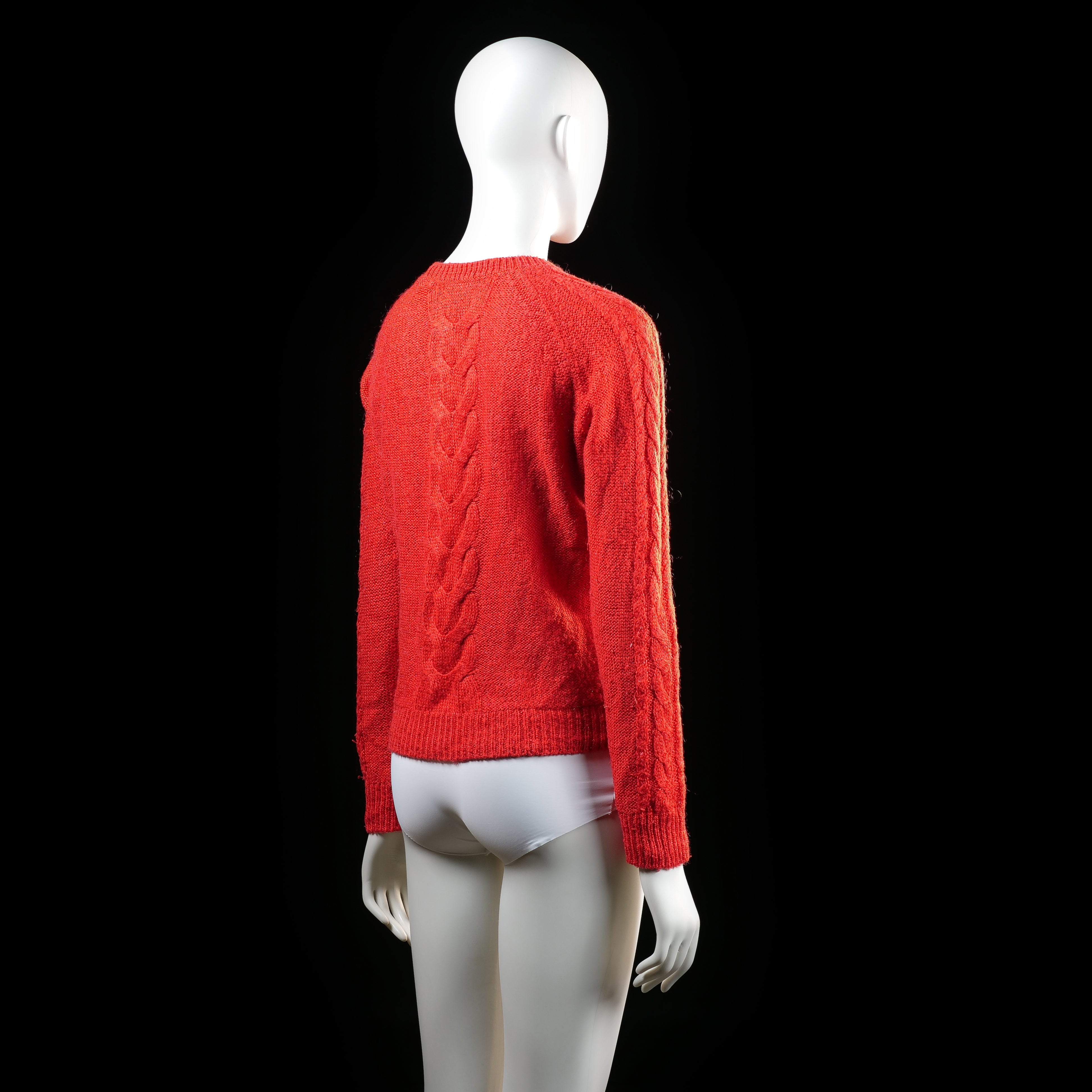 H&M - sweater - Red - (Storlek: S)