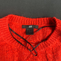 H&M - sweater - Red - (Storlek: S)