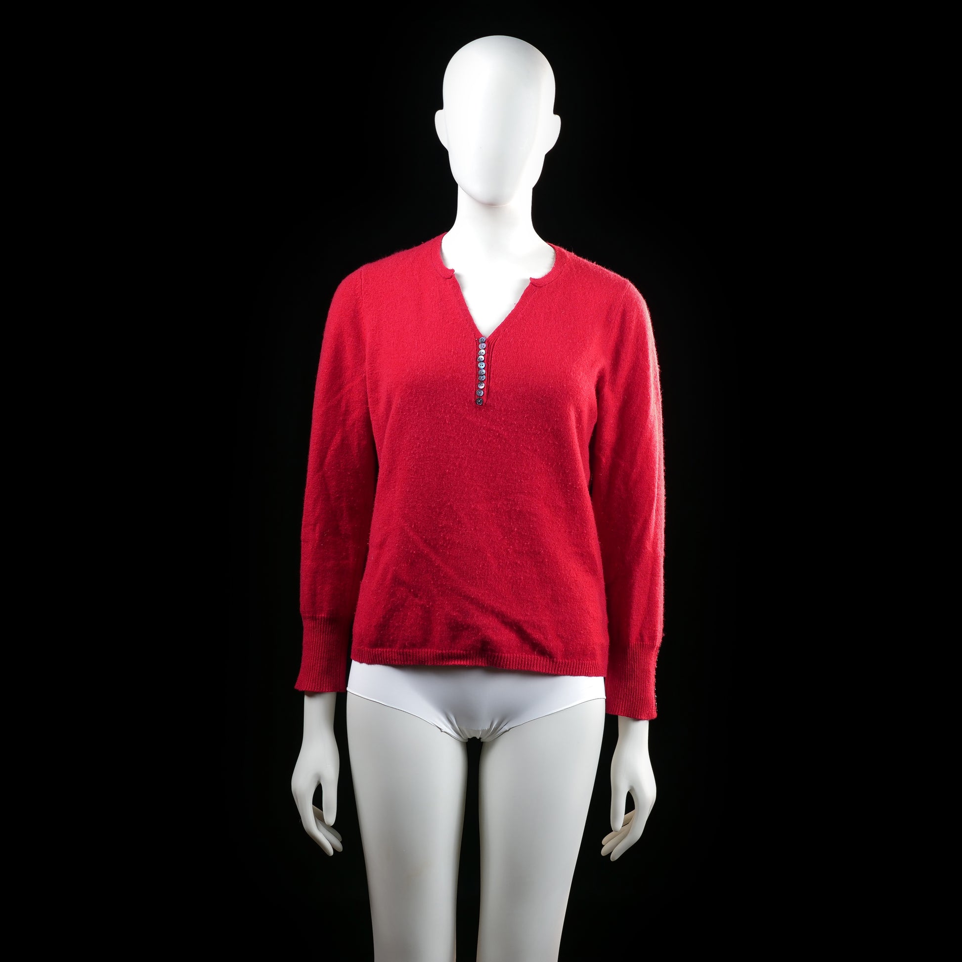 Caroll - sweater - Red - (Storlek: 40)