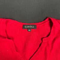 Caroll - sweater - Red - (Storlek: 40)