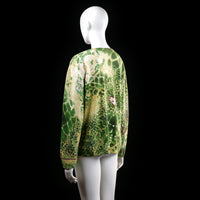 Kingfield - sweater - Olive, Sand - (Storlek: L)