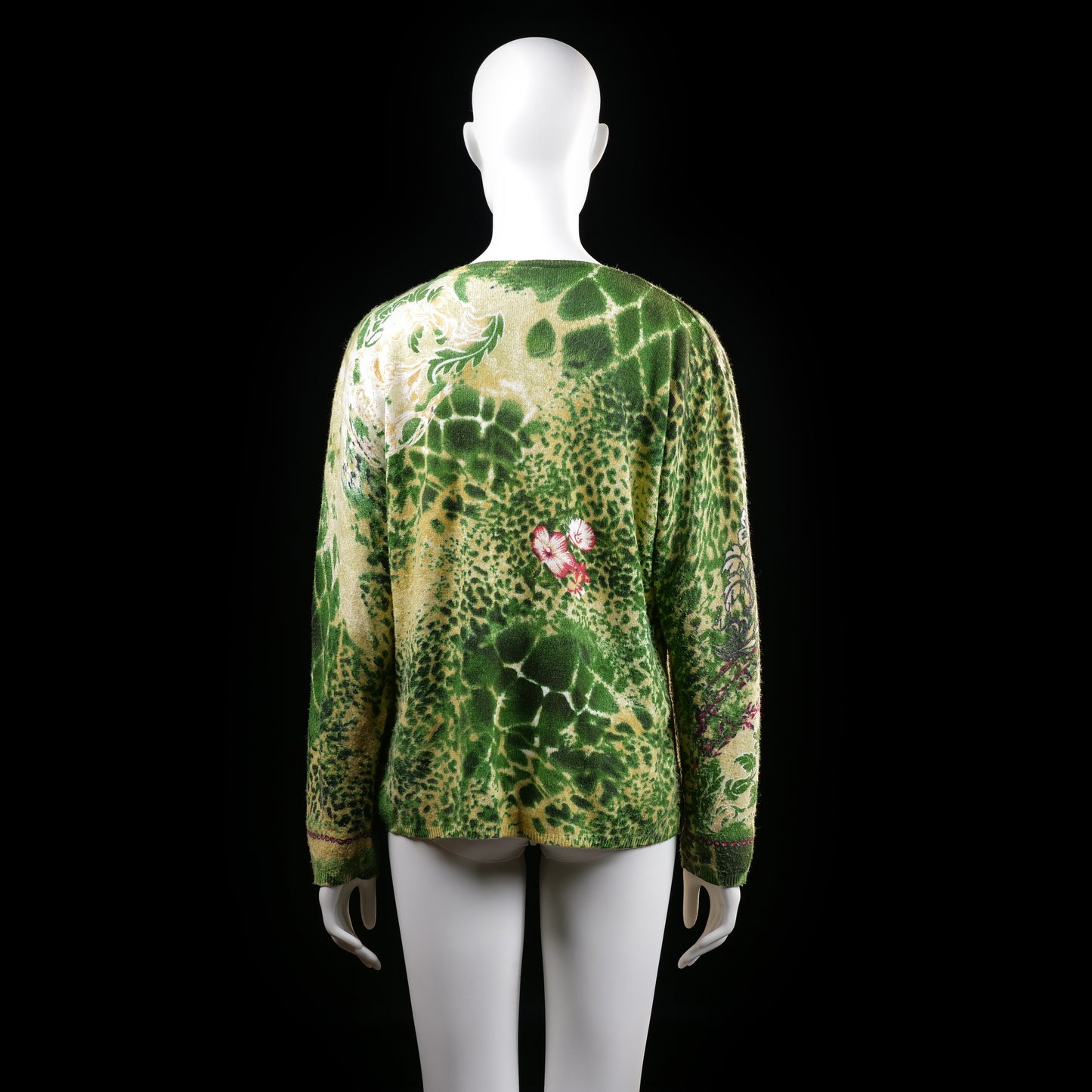 Kingfield - sweater - Olive, Sand - (Storlek: L)