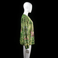 Kingfield - sweater - Olive, Sand - (Storlek: L)