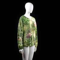 Kingfield - sweater - Olive, Sand - (Storlek: L)