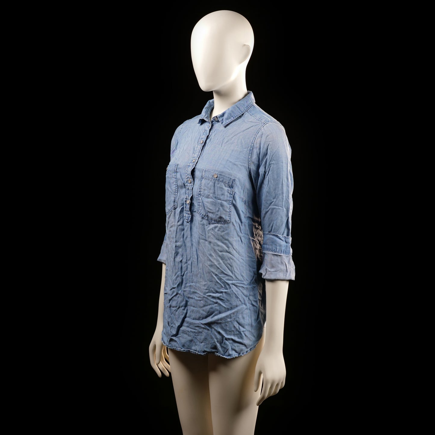 Mama - tunic - Light Blue - (Storlek: S)