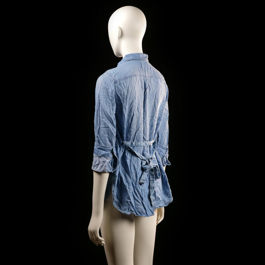 Mama - tunic - Light Blue - (Storlek: S)