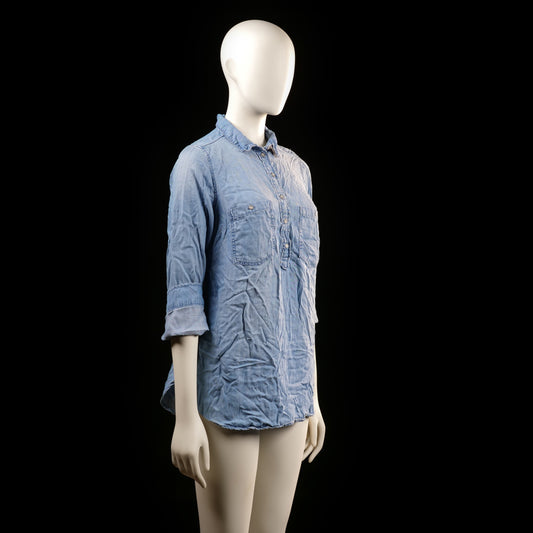 Mama - tunic - Light Blue - (Storlek: S)
