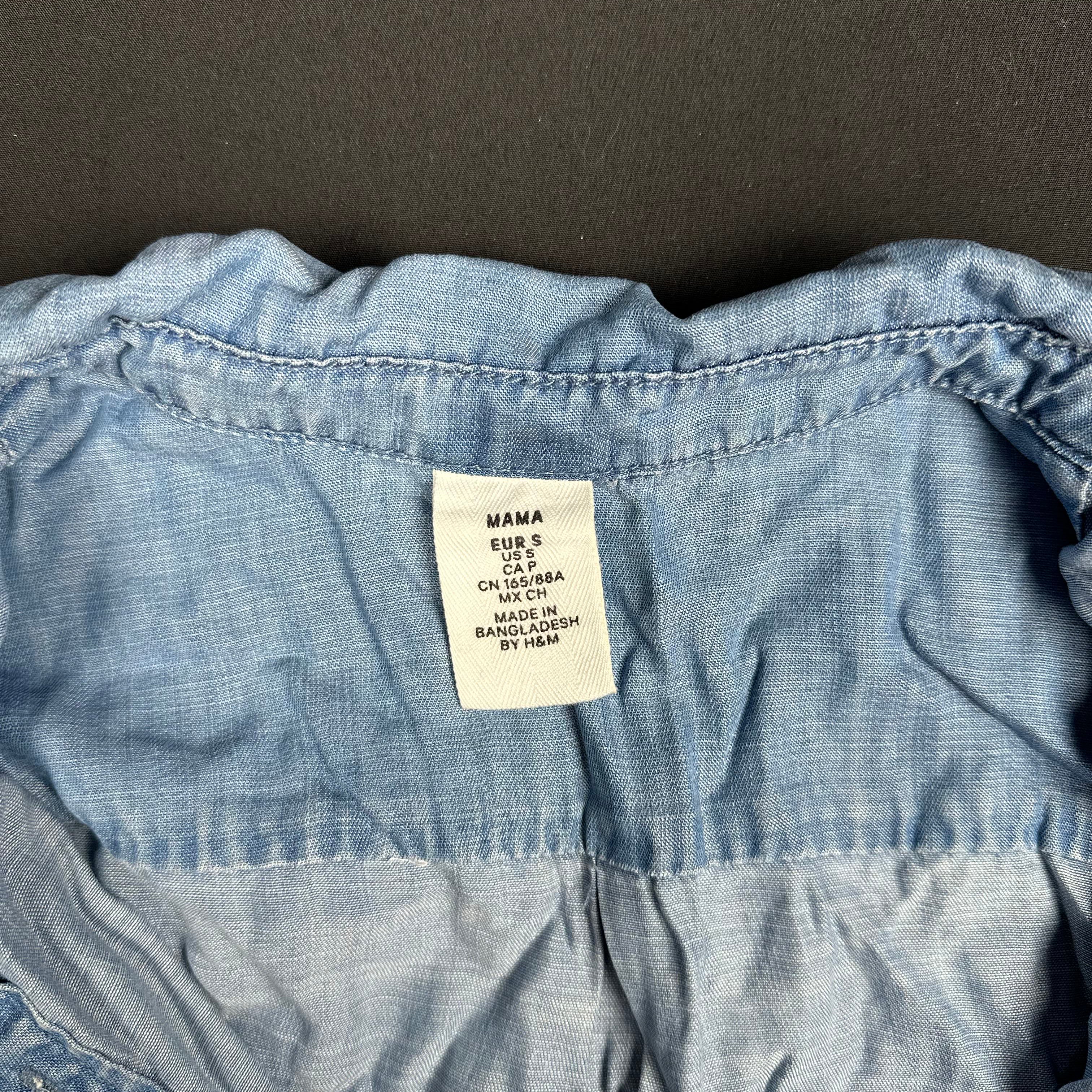 Mama - tunic - Light Blue - (Storlek: S)