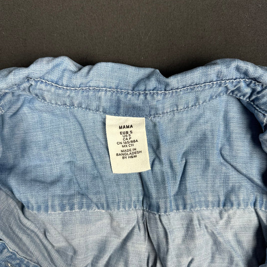 Mama - tunic - Light Blue - (Storlek: S)