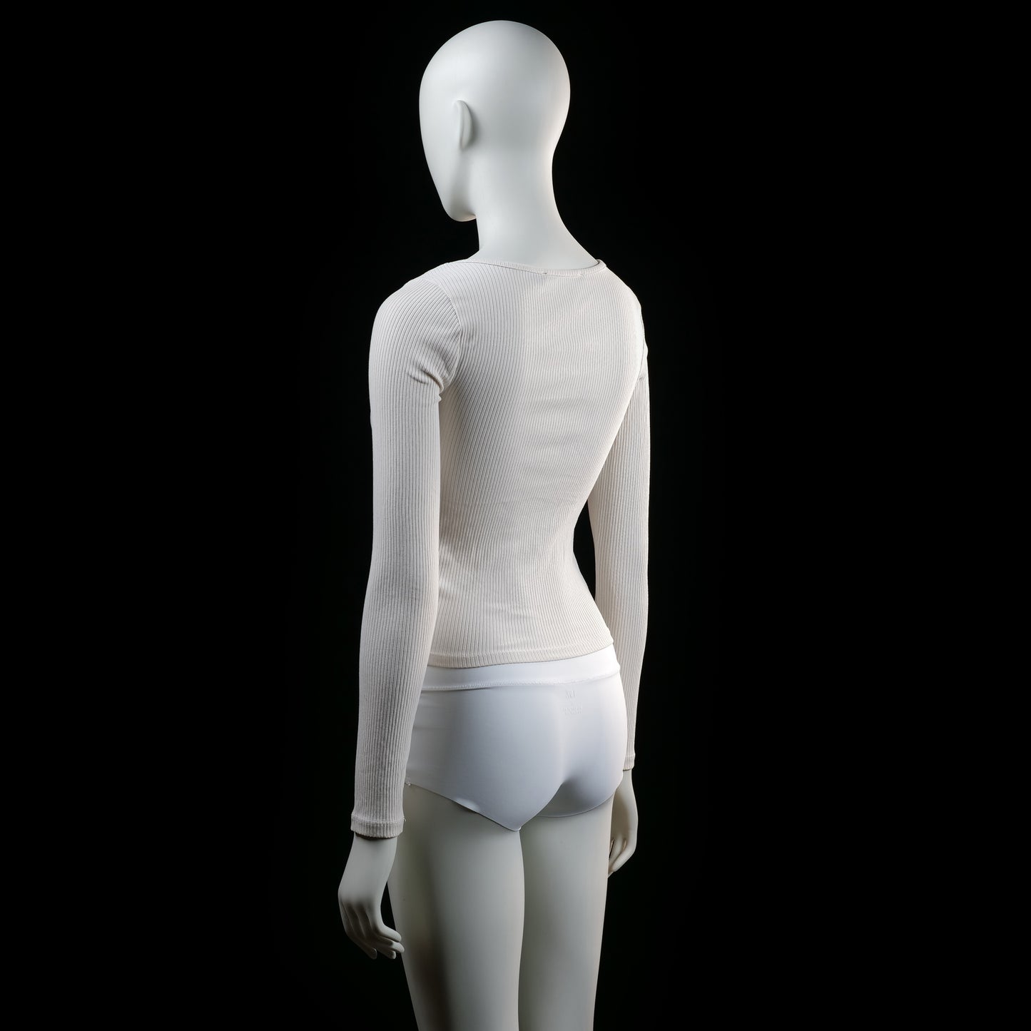 Lager 157 - long-sleeve top - Ivory - (Storlek: XS, S)