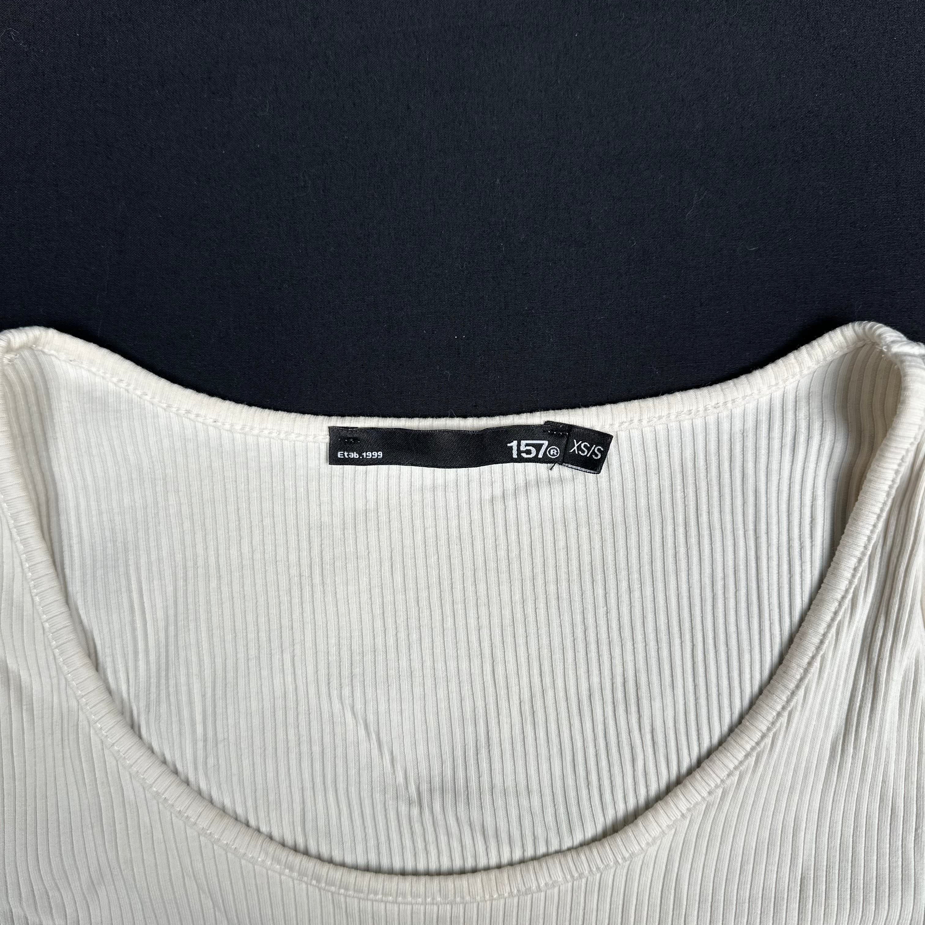 Lager 157 - long-sleeve top - Ivory - (Storlek: XS, S)