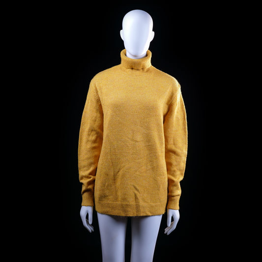 Smog - turtleneck - Mustard - (Storlek: S)