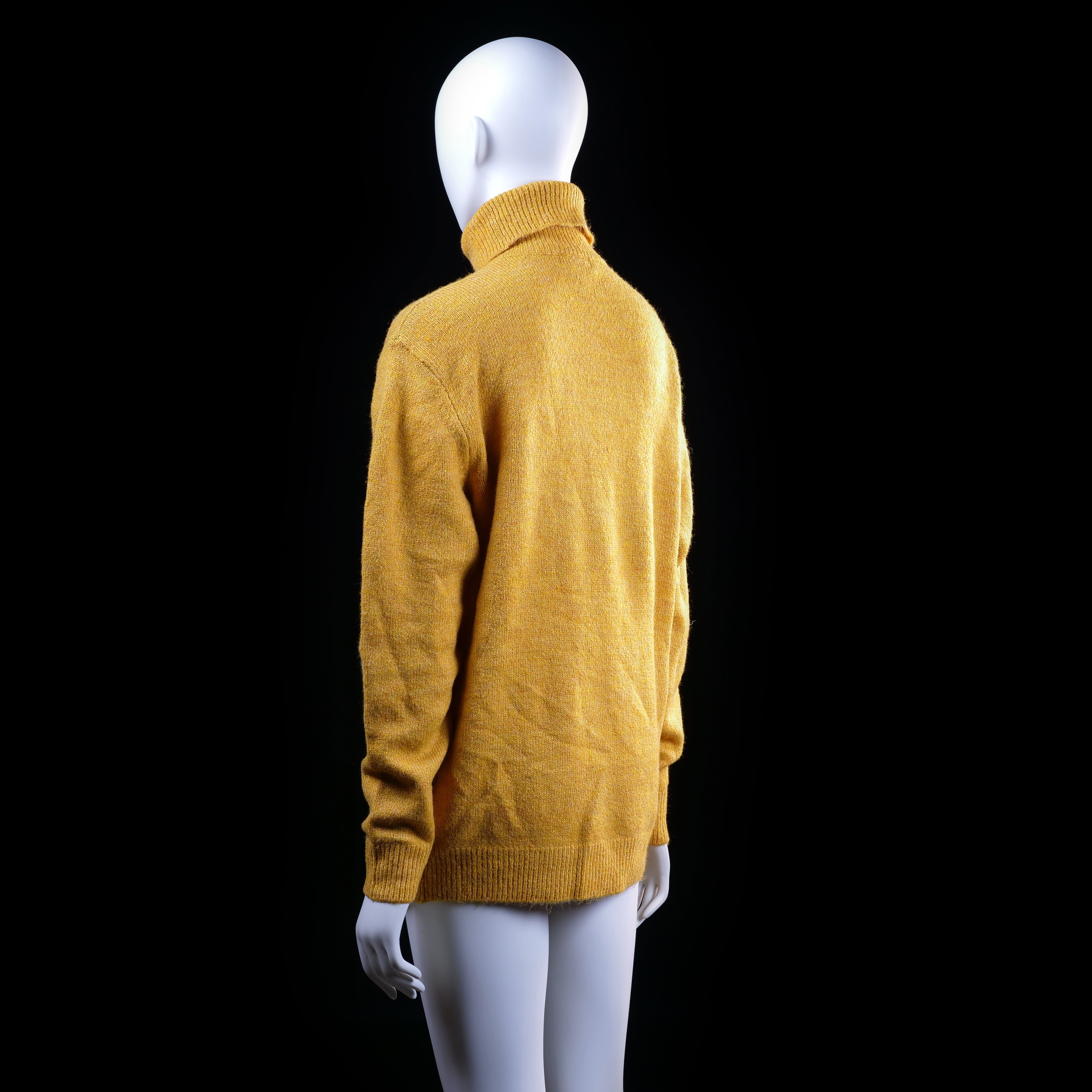 Smog - turtleneck - Mustard - (Storlek: S)