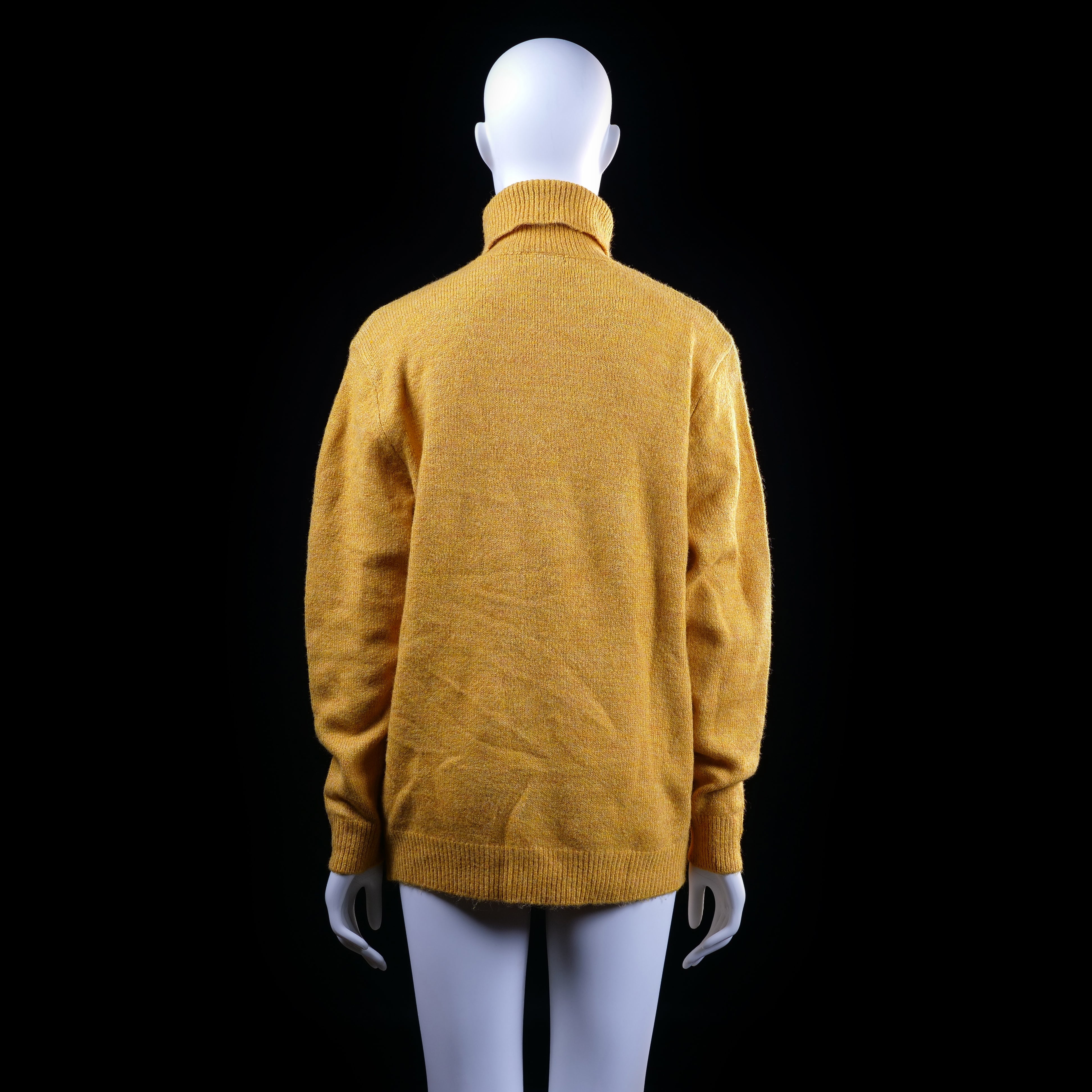 Smog - turtleneck - Mustard - (Storlek: S)