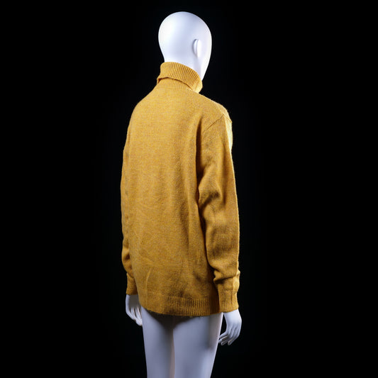 Smog - turtleneck - Mustard - (Storlek: S)