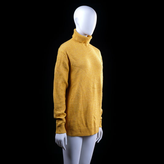 Smog - turtleneck - Mustard - (Storlek: S)