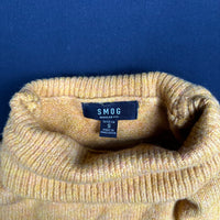 Smog - turtleneck - Mustard - (Storlek: S)