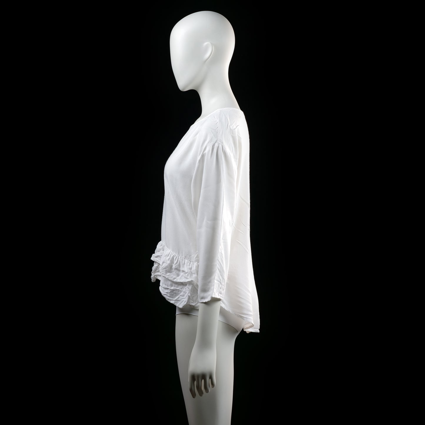 Only - blouse - White - (Storlek: 36)