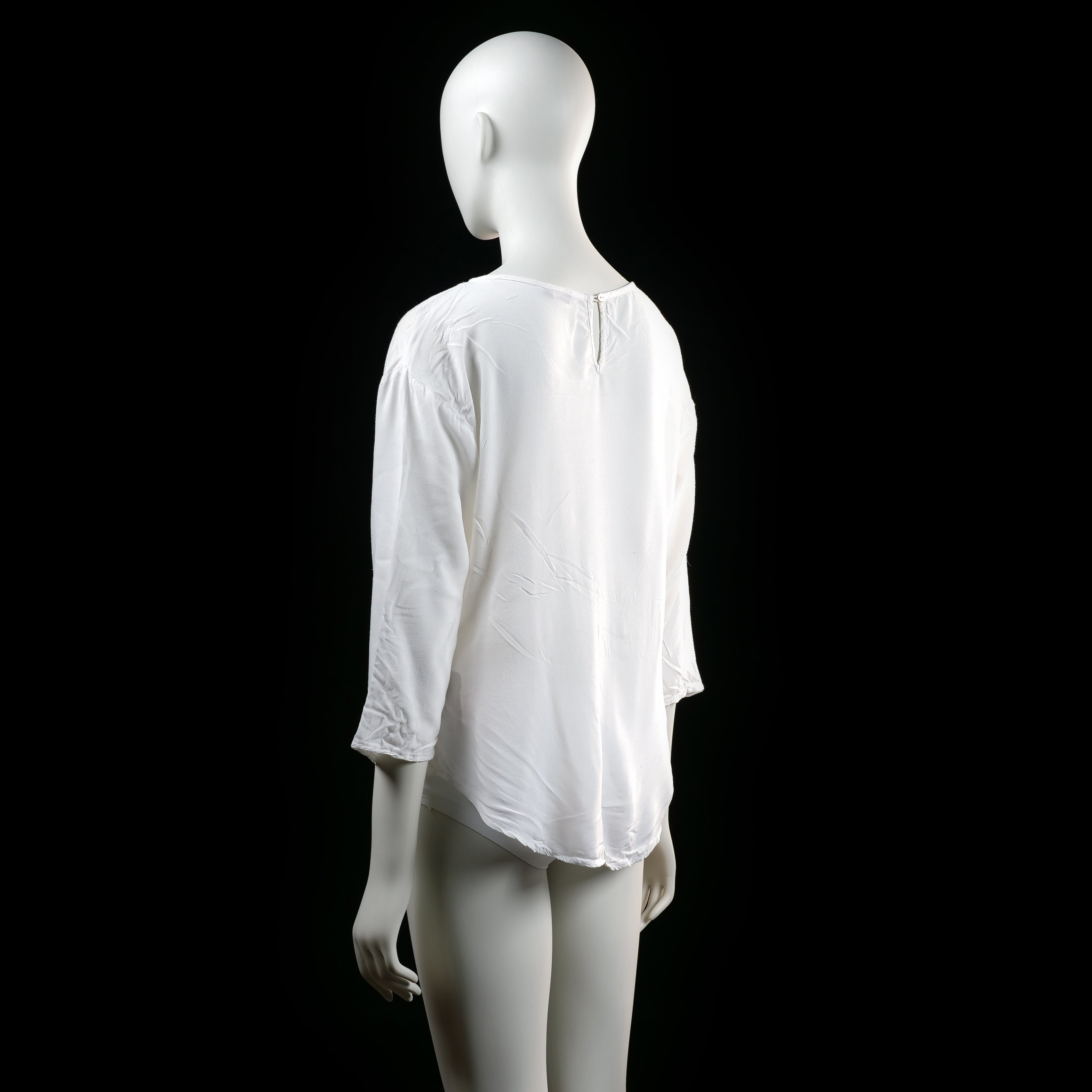 Only - blouse - White - (Storlek: 36)