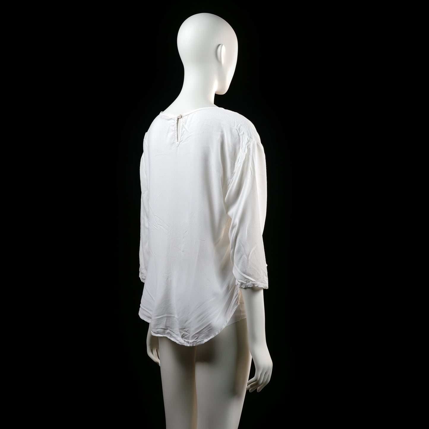 Only - blouse - White - (Storlek: 36)