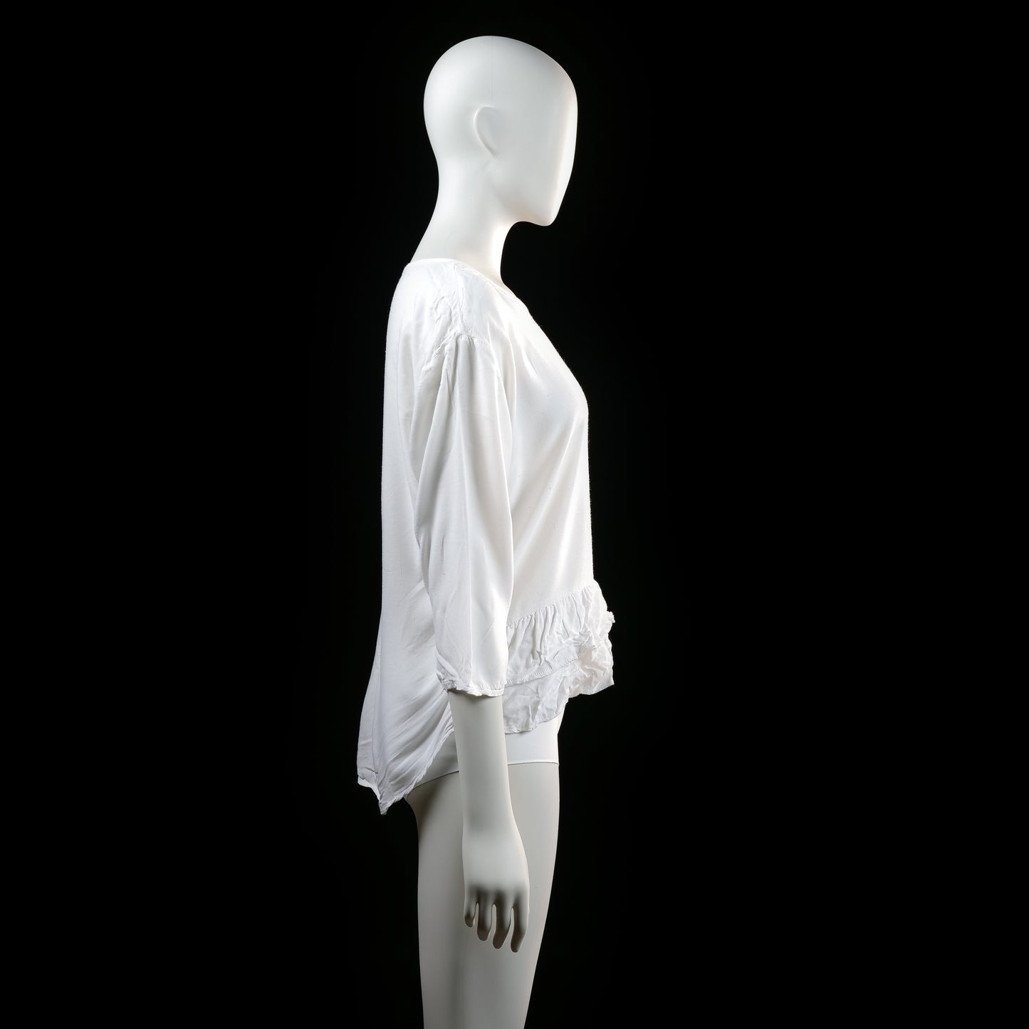 Only - blouse - White - (Storlek: 36)