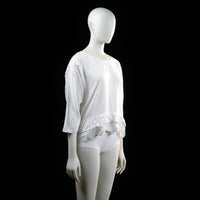 Only - blouse - White - (Storlek: 36)