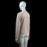 H&M - long-sleeve top - Ivory - (Storlek: L)