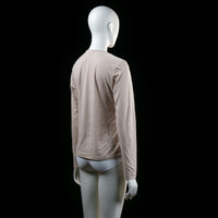 H&M - long-sleeve top - Ivory - (Storlek: L)
