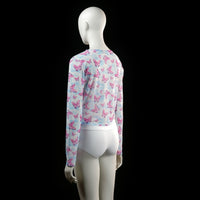 Asos Design - long-sleeve top - Light Blue, Pink - (Storlek: 42)